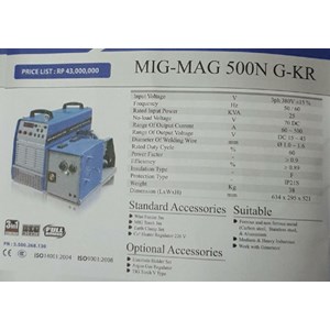 MIG-MAG 500N G-KR Multipro CO2 Welding Machine