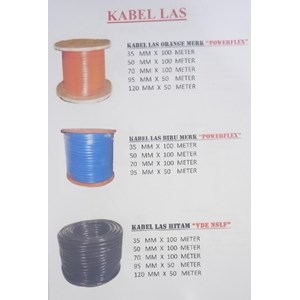 Orange Powerflex Las Cable Size 35mm x 100meter