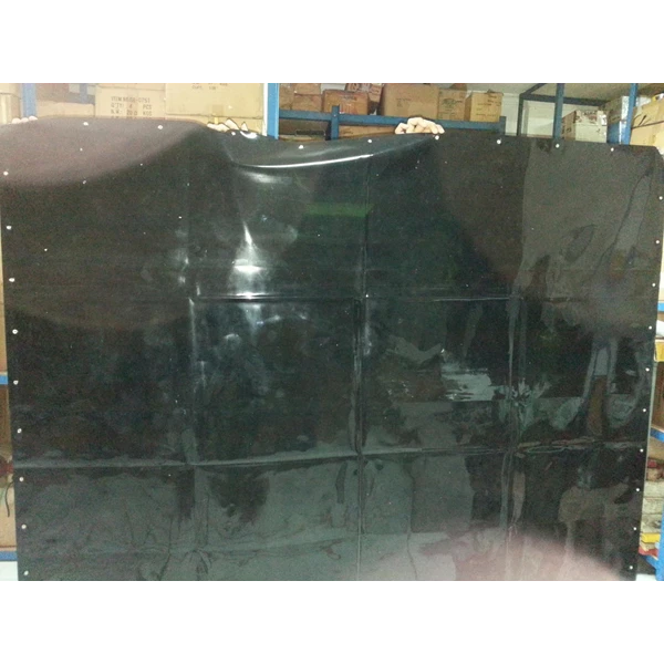 Closing curtains cover Welding Screen