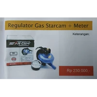 Regulator Gas LPG Starcam Plus Meter Pengait