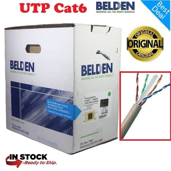 UTP cat 6 cable length 305mtr