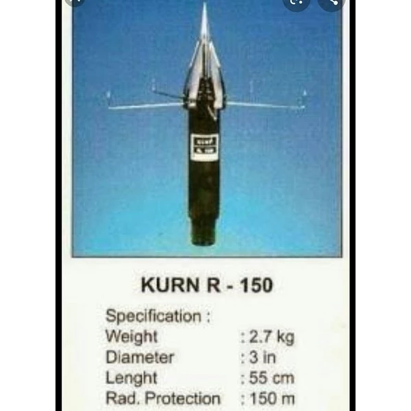 Lightning Rod Kurn R - 150 (150 Meter Radius)