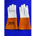 SUPERSAFE Genuine Leather Long Argon Gloves 1