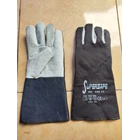 sarung tangan las kombinasi jenas kulit sapi SUPERSAFE best quality 1